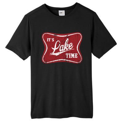 ItS Lake Time Lake Camper Life Likes Fishing Gift Tall Fusion ChromaSoft Performance T-Shirt