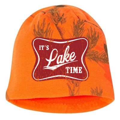 ItS Lake Time Lake Camper Life Likes Fishing Gift Kati - Camo Knit Beanie