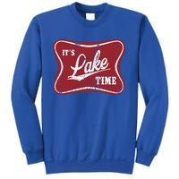 ItS Lake Time Lake Camper Life Likes Fishing Gift Sweatshirt