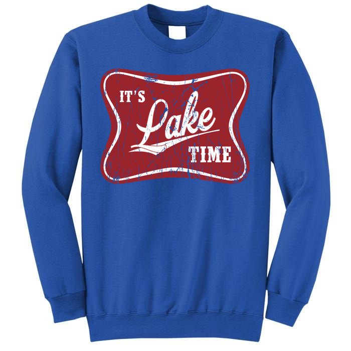 ItS Lake Time Lake Camper Life Likes Fishing Gift Sweatshirt