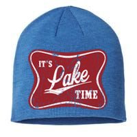 ItS Lake Time Lake Camper Life Likes Fishing Gift Sustainable Beanie