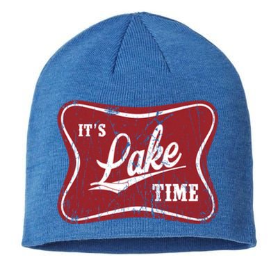 ItS Lake Time Lake Camper Life Likes Fishing Gift Sustainable Beanie