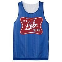 ItS Lake Time Lake Camper Life Likes Fishing Gift Mesh Reversible Basketball Jersey Tank