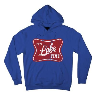 ItS Lake Time Lake Camper Life Likes Fishing Gift Tall Hoodie