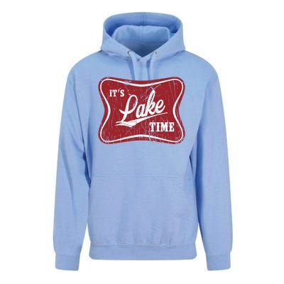 ItS Lake Time Lake Camper Life Likes Fishing Gift Unisex Surf Hoodie