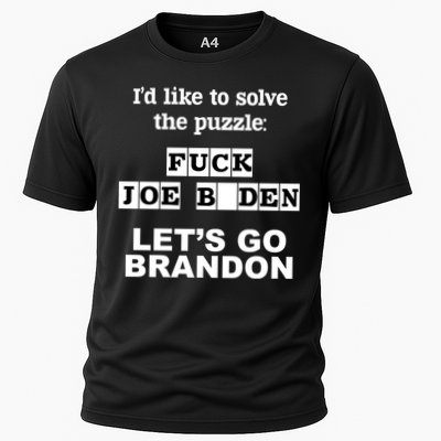 I’d Like To Solve The Puzzle FJB Anti Biden Let’s Go Brandon Performance Shirt