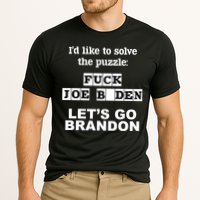 I’d Like To Solve The Puzzle FJB Anti Biden Let’s Go Brandon Performance Shirt