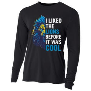 I Liked The Lions Before It Was Cool Cooling Performance Long Sleeve Crew