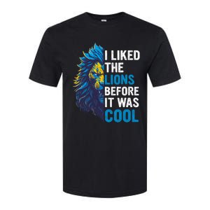 I Liked The Lions Before It Was Cool Softstyle CVC T-Shirt