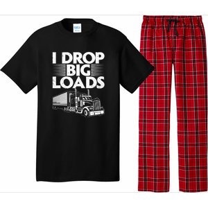 I Love The Smell Of Diesel In The Morning Truck Driver Pajama Set