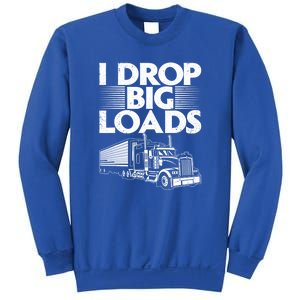 I Love The Smell Of Diesel In The Morning Truck Driver Sweatshirt