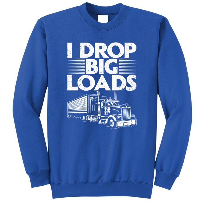 I Love The Smell Of Diesel In The Morning Truck Driver Sweatshirt