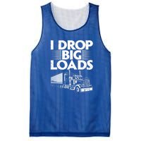 I Love The Smell Of Diesel In The Morning Truck Driver Mesh Reversible Basketball Jersey Tank