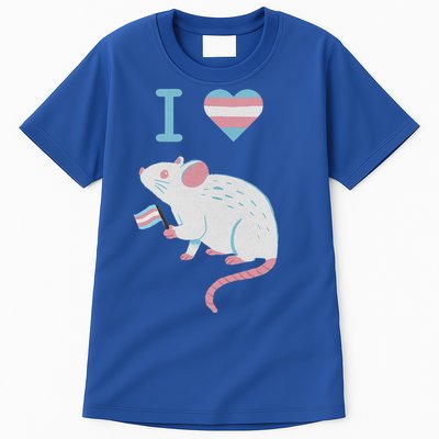 I Love Trans Mice Mouse Political  Tall T-Shirt