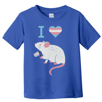 I Love Trans Mice Mouse Political  Toddler T-Shirt