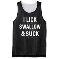 I Lick The Salt Swallow The Tequila And Suck Lime Mesh Reversible Basketball Jersey Tank