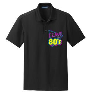 I Love The 80S I Love The 80s Dry Zone Grid Polo