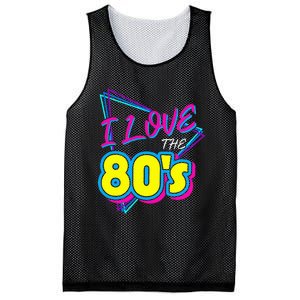 I Love The 80S I Love The 80s Mesh Reversible Basketball Jersey Tank