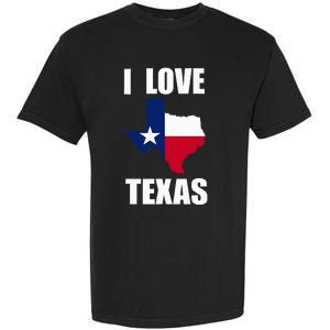 I Love Texas Garment-Dyed Heavyweight T-Shirt