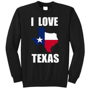 I Love Texas Sweatshirt