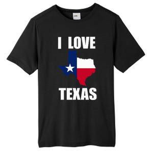 I Love Texas Tall Fusion ChromaSoft Performance T-Shirt