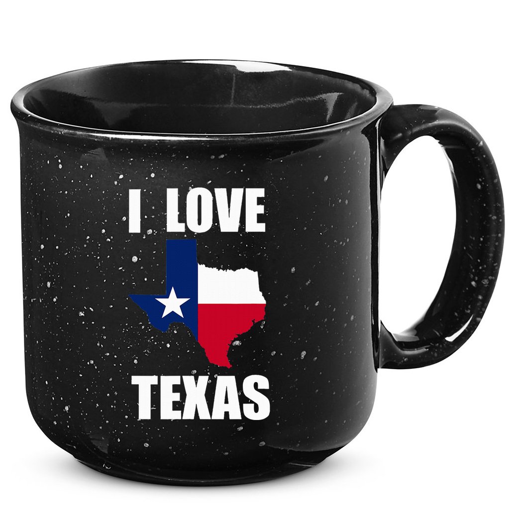 I Love Texas 15oz Campfire Ceramic Mug