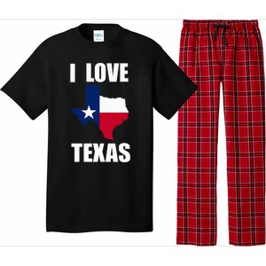 I Love Texas Pajama Set