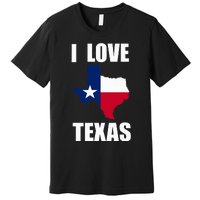 I Love Texas Premium T-Shirt