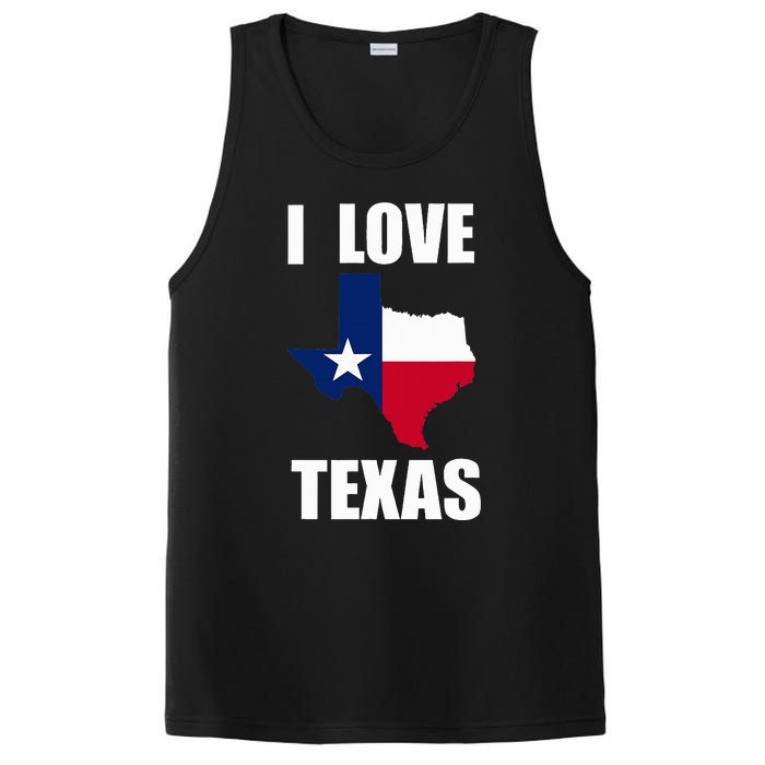 I Love Texas PosiCharge Competitor Tank