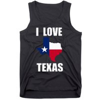 I Love Texas Tank Top