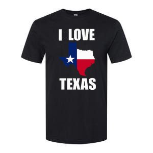 I Love Texas Softstyle CVC T-Shirt