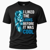 I Liked The Lions Before It Was Cool Trending Cooling Performance Crew T-Shirt