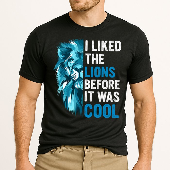 I Liked The Lions Before It Was Cool Trending Cooling Performance Crew T-Shirt