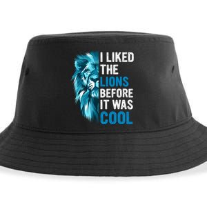 I Liked The Lions Before It Was Cool Trending Sustainable Bucket Hat