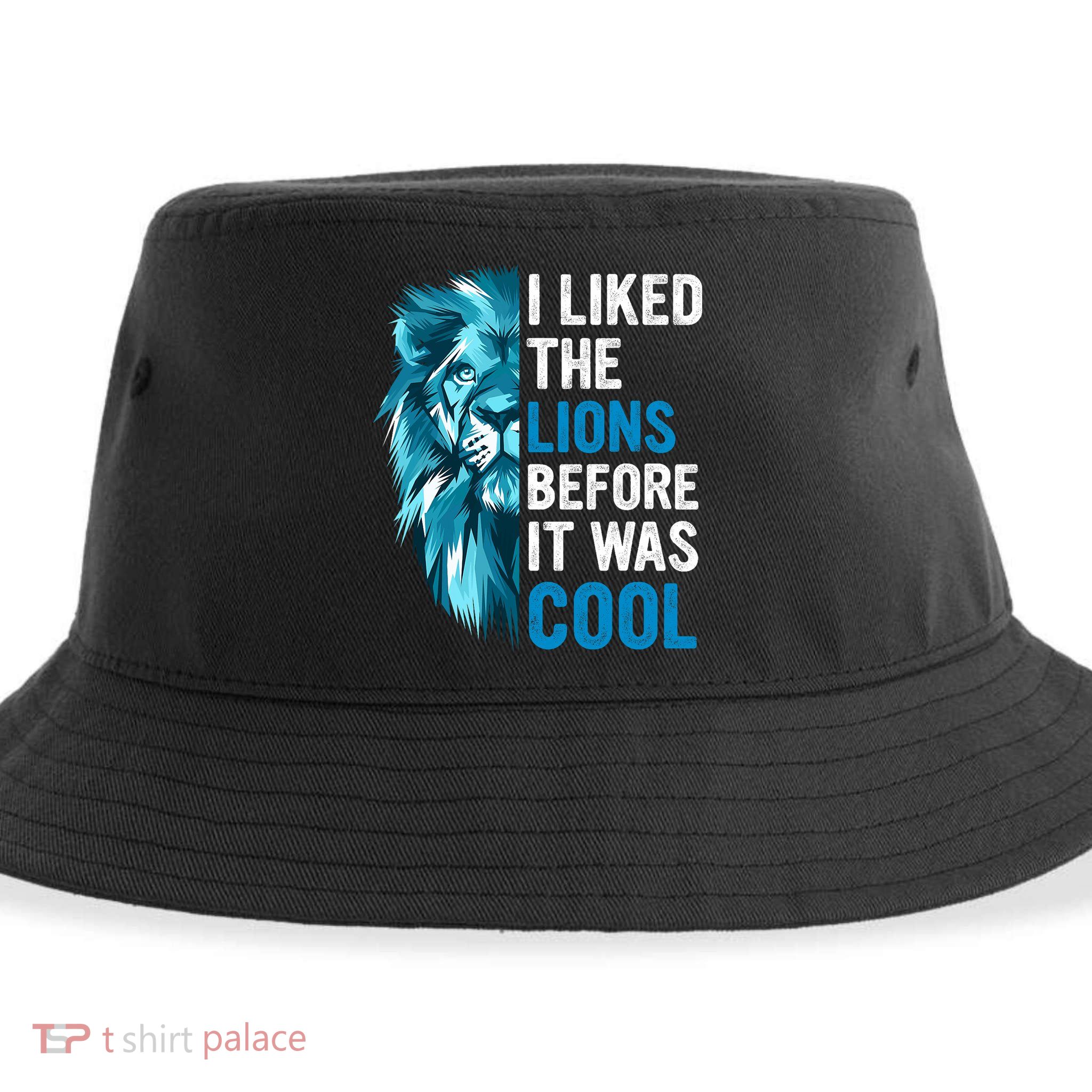 I Liked The Lions Before It Was Cool Trending Sustainable Bucket Hat