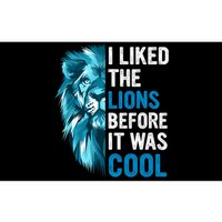 I Liked The Lions Before It Was Cool Trending Bumper Sticker