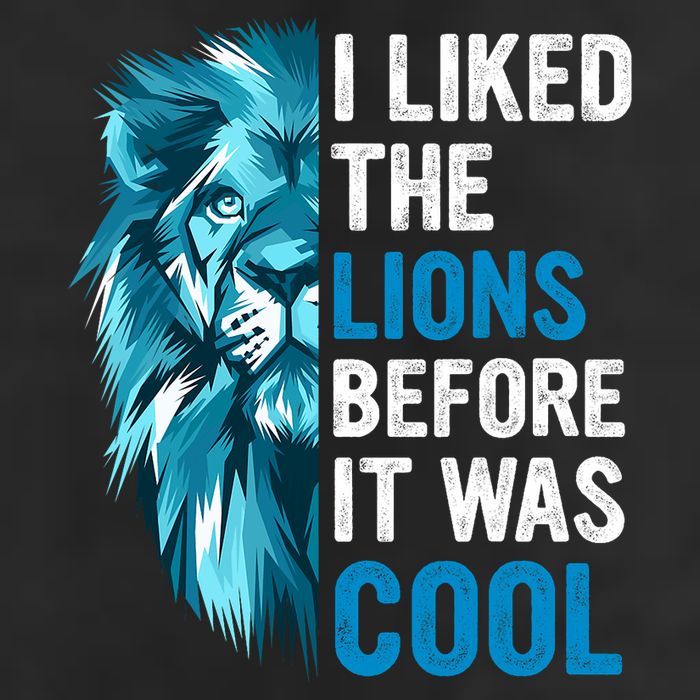 I Liked The Lions Before It Was Cool Trending Adult Drive Performance Visor