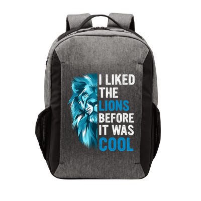 I Liked The Lions Before It Was Cool Trending Vector Backpack
