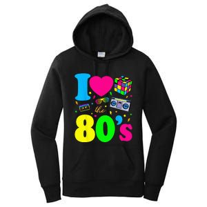 I Love The 80s Clothes For Women And Men Party Funny Women's Pullover Hoodie