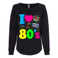 I Love The 80s Clothes For Women And Men Party Funny Womens California Wash Sweatshirt