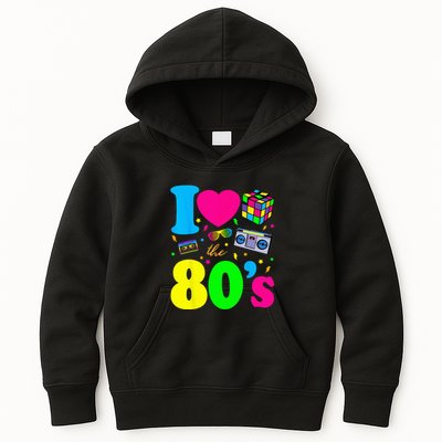I Love The 80s Clothes For Women And Men Party Funny Kids Hoodie