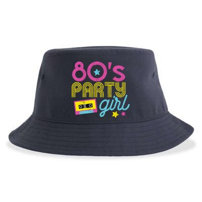 I Love The 80s Party Girl Retro 1980s Party Clothes Sustainable Bucket Hat