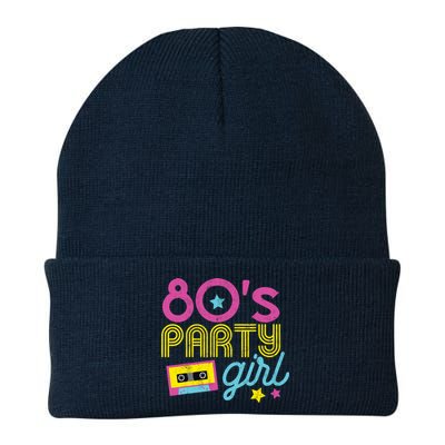 I Love The 80s Party Girl Retro 1980s Party Clothes Knit Cap Winter Beanie