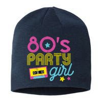 I Love The 80s Party Girl Retro 1980s Party Clothes Sustainable Beanie