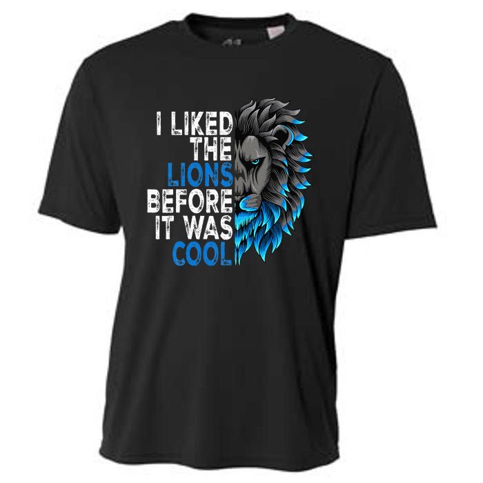 I Liked The Lions Before It Was Cool Cooling Performance Crew T-Shirt