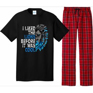 I Liked The Lions Before It Was Cool Pajama Set