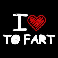I Love To Fart Heart Farting Joke Gag Farter Funny Impact Tech Backpack