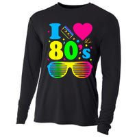 I Love The 80s Clothes For Women And Men Party Funny Cooling Performance Long Sleeve Crew