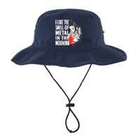 I Like The Smell Of Metal In The Morning Funny Welder Legacy Cool Fit Booney Bucket Hat