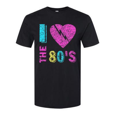 I Love The 80S 80s 90s Costume Party Softstyle® CVC T-Shirt